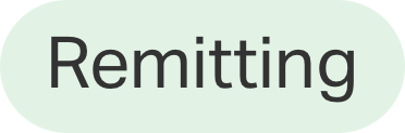 Remitting status badge