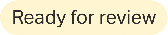ready for review status